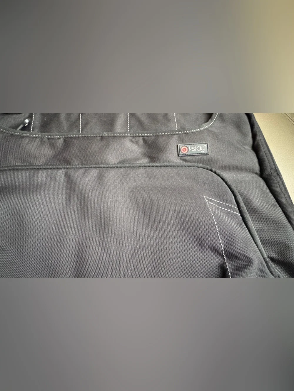 Black Laptop Briefcase with Front Pocket -